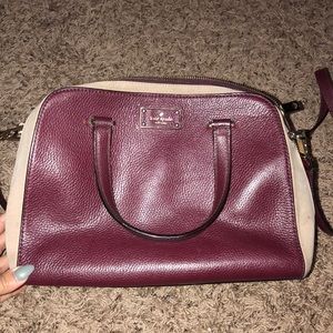Maroon Kate Spade Crossbody
